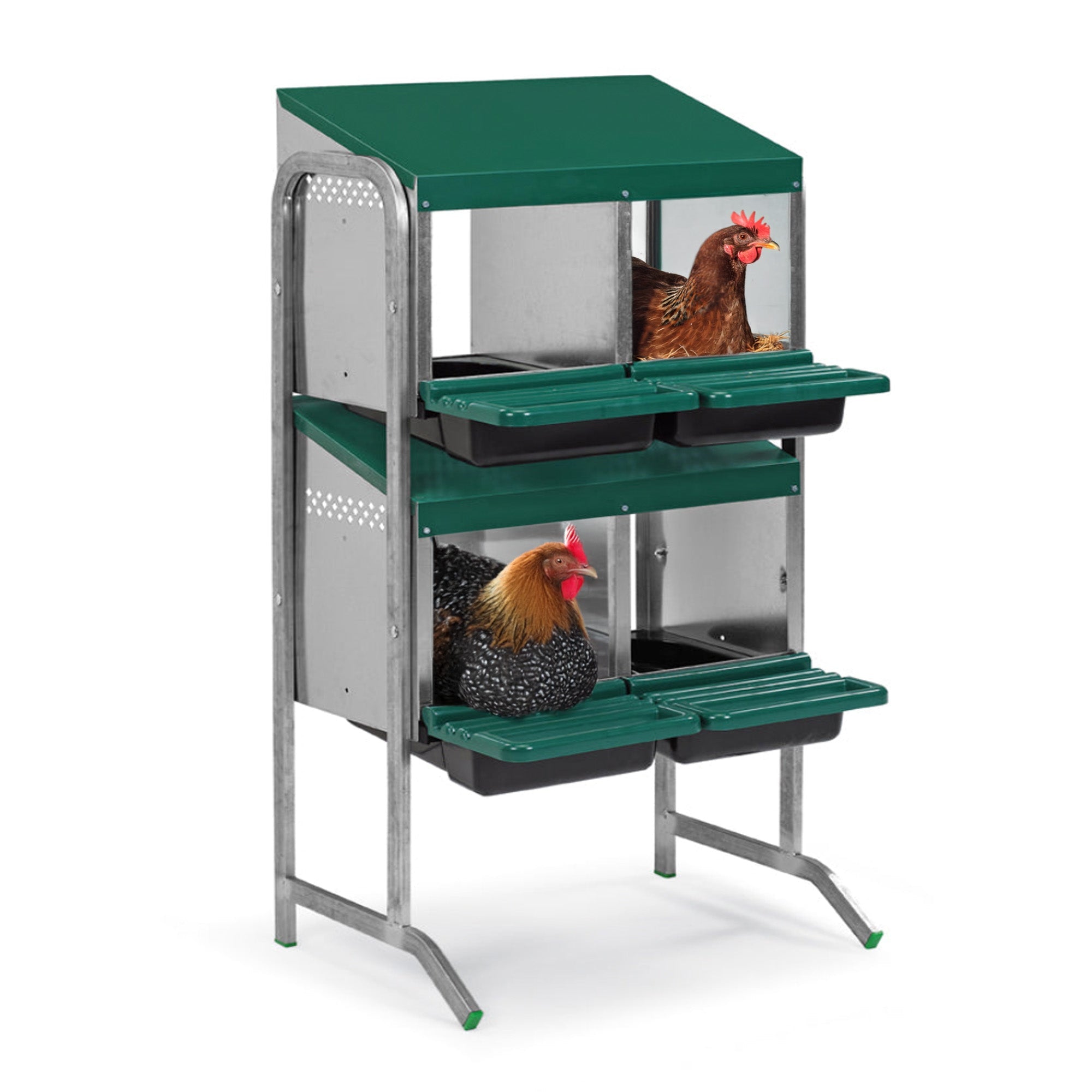 Single Sided Roll Out Chicken Nesting Box Stand Accessory
