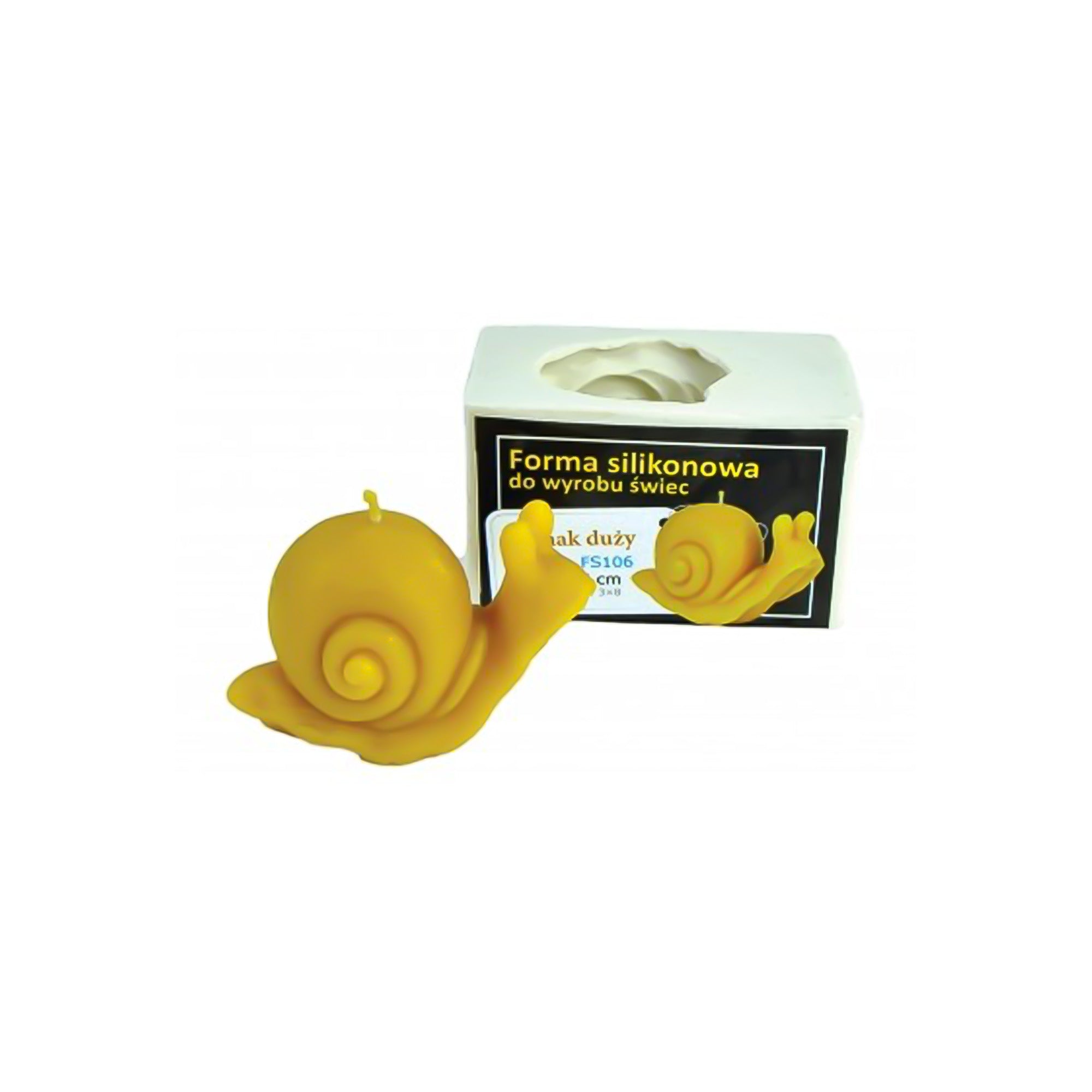 Snail Candle Mold